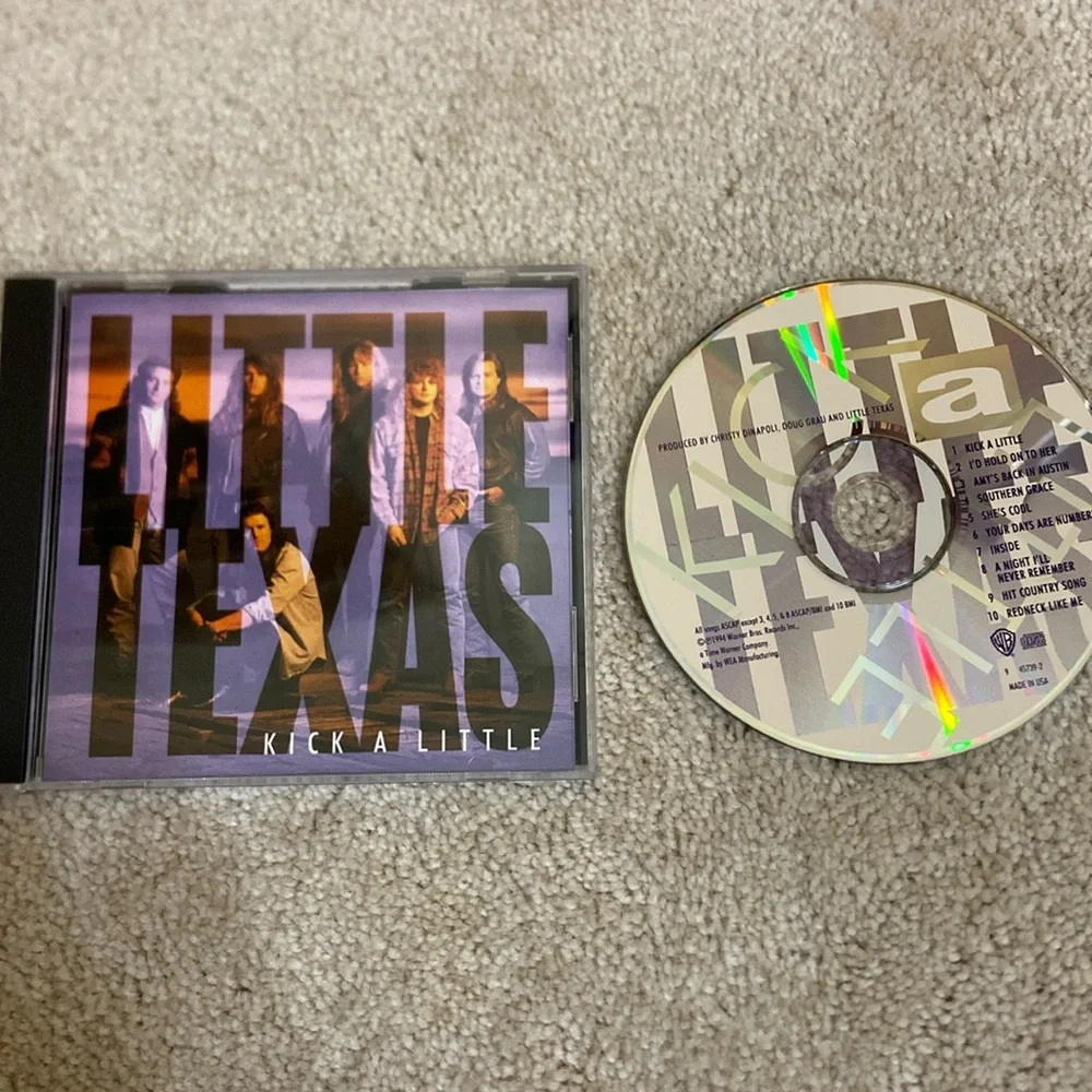🔥 5 for $5🔥 Little Texas Kick a Little CD - Picture 1 of 5